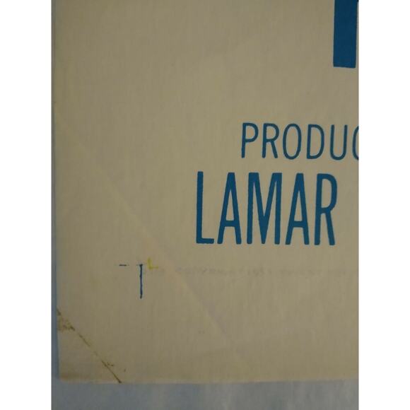 Stars And Stripes Forever Movie Poster 1953 Original Vintage 41" x 27" Folded - Picture 5 of 11